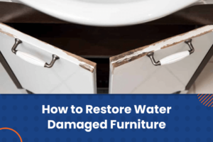 water damaged furniture