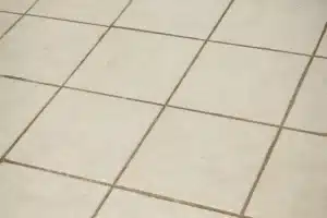 grout yellowing in tiles