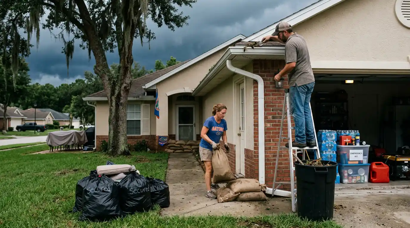 1️⃣ Before the First Big Downpour A Gainesville Homeowner’s 48-Hour Water Damage Plan
