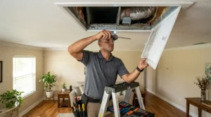 6️⃣ AC Running All Summer Why Air Duct Cleaning Belongs on Your Storm-Prep List