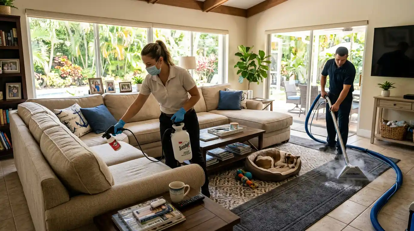 8️⃣ How to Protect Carpets and Upholstery Before Summer Guests, Pets, and Rainy Shoes Arrive