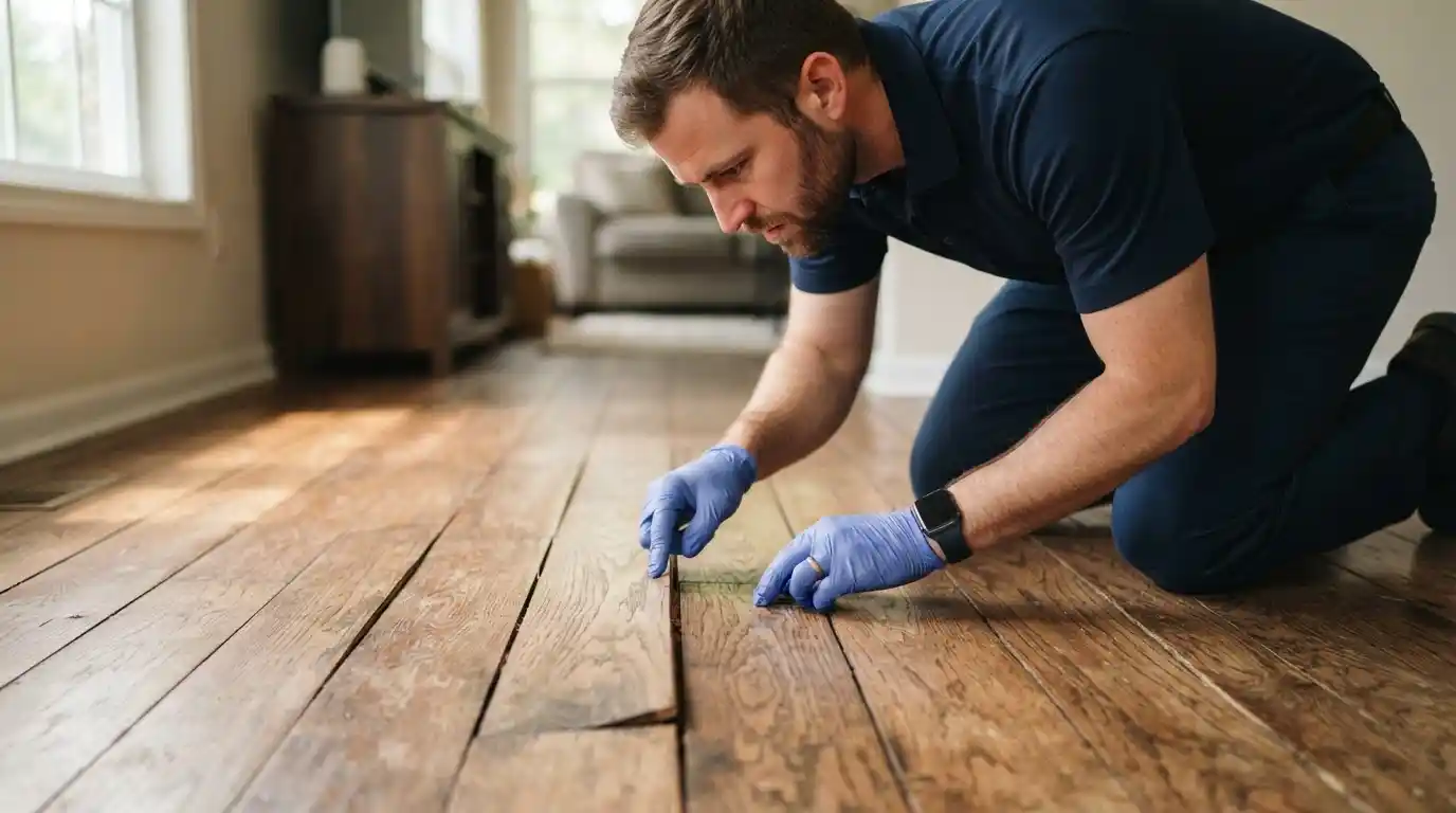6.TBR Hardwood Floor Cupping