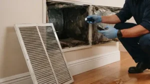 9.TBR Musty Air After Storm Ductwork